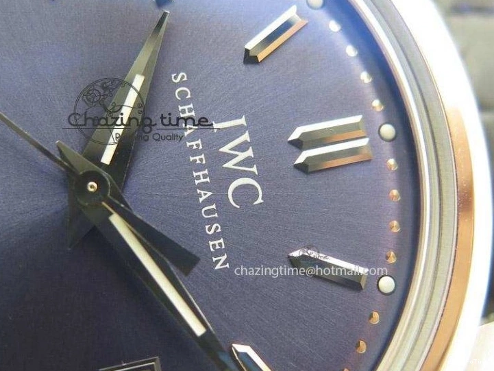 MIROTIME 0728 UrbanChic Ingeniuer St.Laurens SS Blue Dial MK 1:1 Best Edition On Black Leather Strap A 7366
